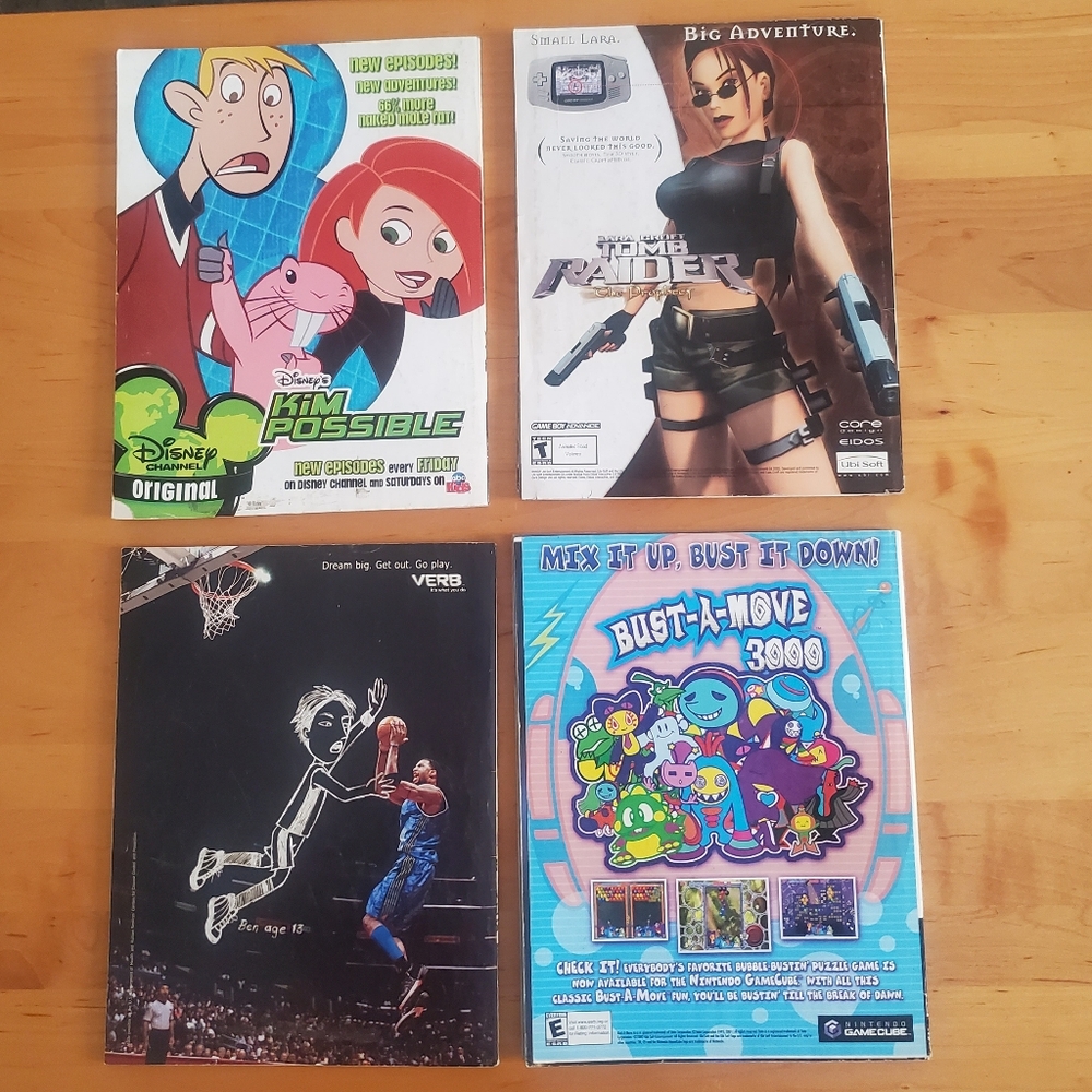 4 Nintendo Power Magazine ,Final Fantazy, Lord Of The Ring , Golden..... - Picture 2 of 12